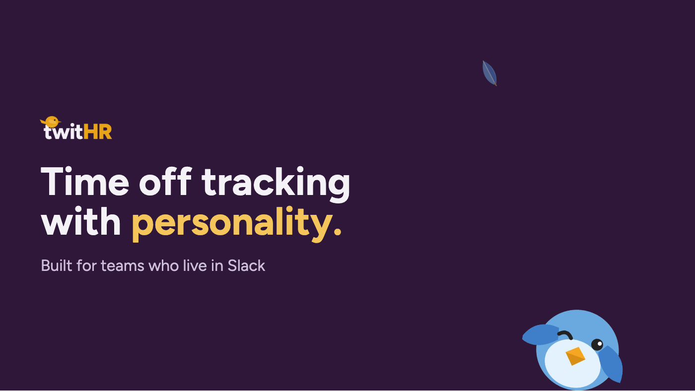 twitHR time off tracking