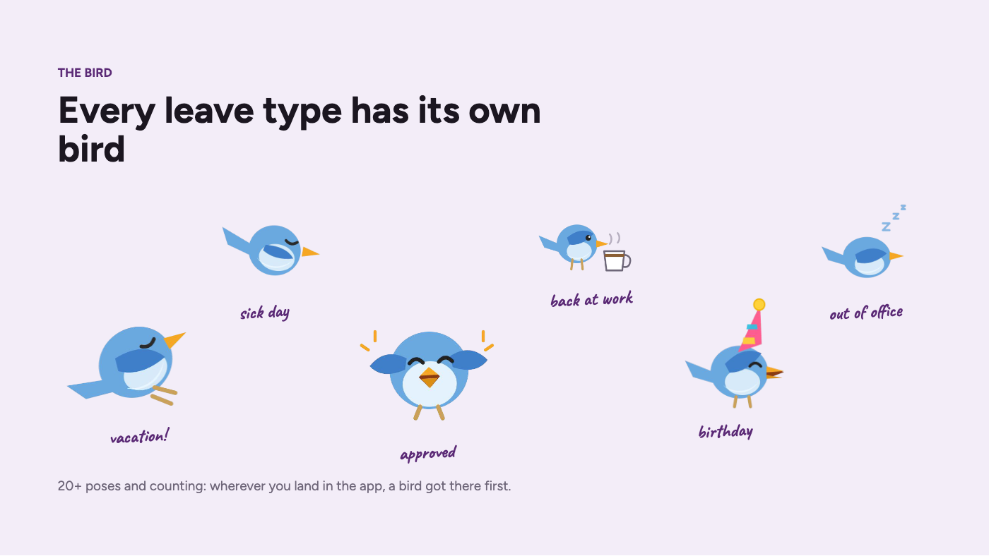 twitHR leave type illustrations